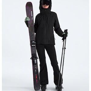 The North Face Snoga Ski Pants Black Short Size 12